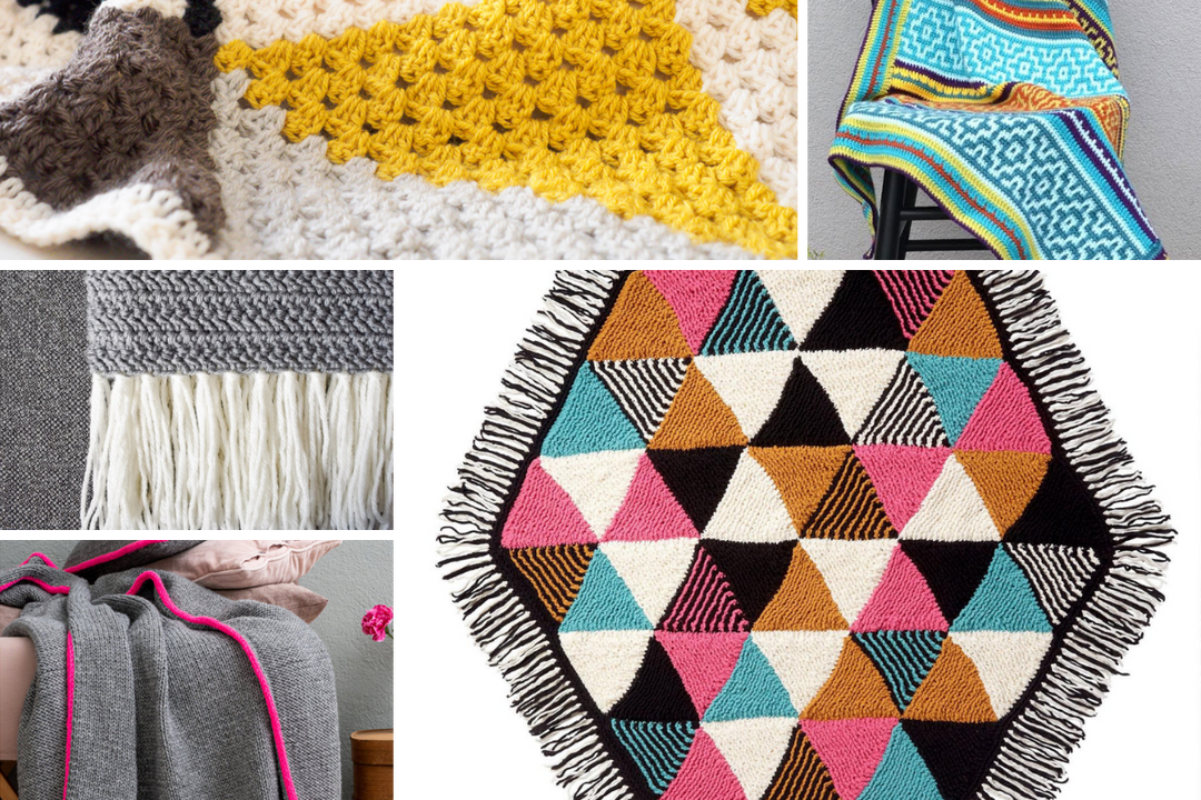 Modern Knit & Crochet Afghan Patterns