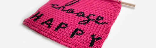 Choose Happy Wall Hanging Crochet Class