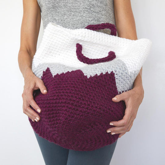 Geometric Basket Crochet Pattern