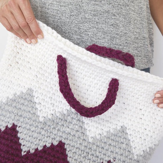 Geometric Basket Crochet Pattern
