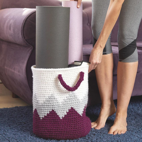 Geometric Basket Crochet Pattern