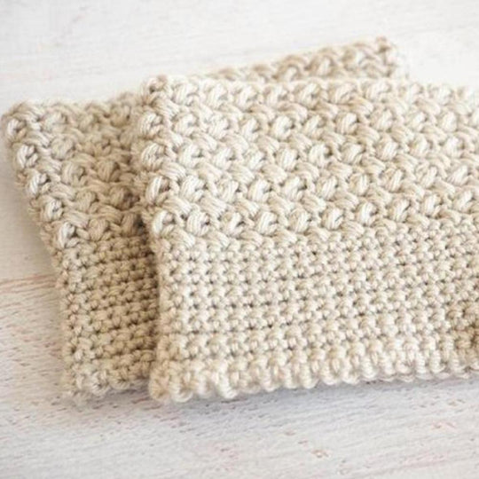 Elizabeth Stitch Boot Cuff Crochet Pattern