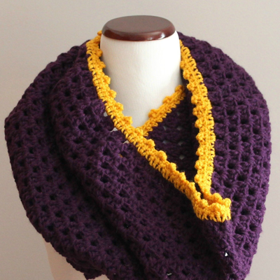 Granny Stitch Cowl Crochet Pattern