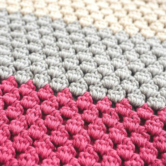 Cluster Stitch Market Bag Crochet Pattern