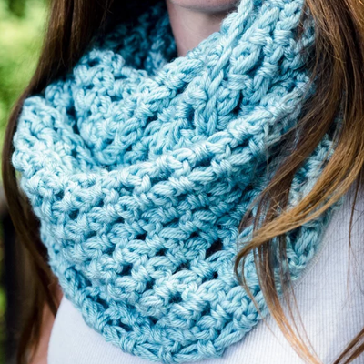 Large Loop Infinity Crochet Pattern