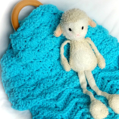 Lovey Shells and Chevrons Crochet Pattern
