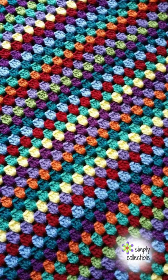 Lily’s Garden Stash Buster Afghan Crochet Pattern