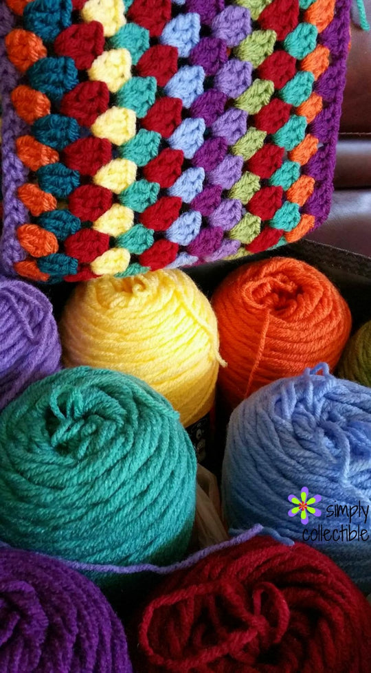 Lily’s Garden Stash Buster Afghan Crochet Pattern