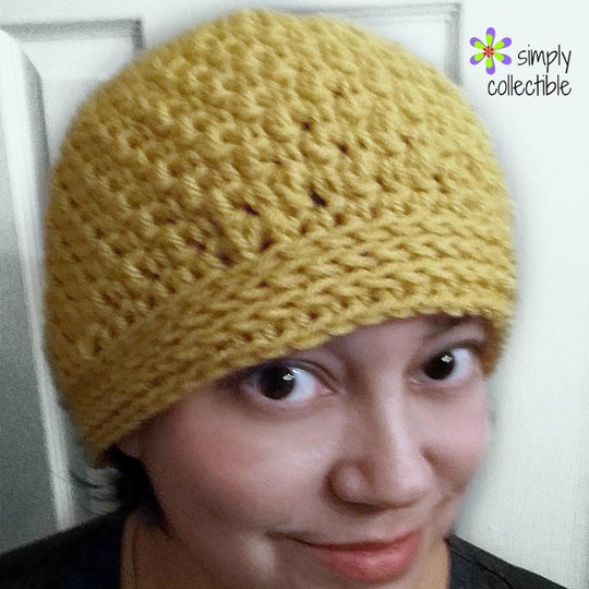 Back and Forth Messy Bun Crochet Pattern