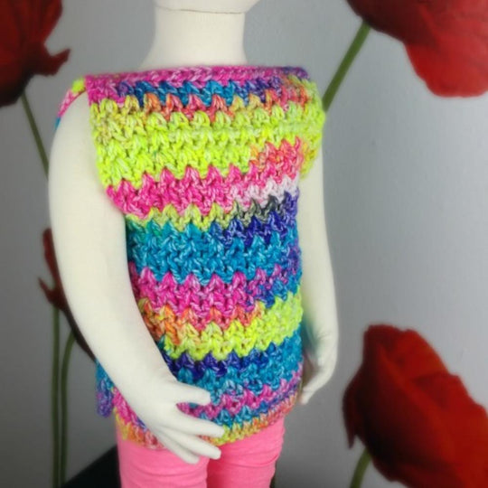 Girls Easy Peasy Top Crochet Pattern