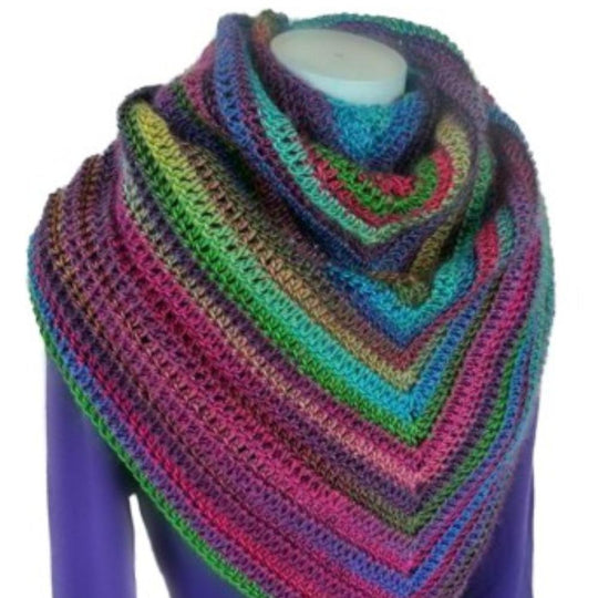 Lily's Rose Garden Shawl Crochet Pattern