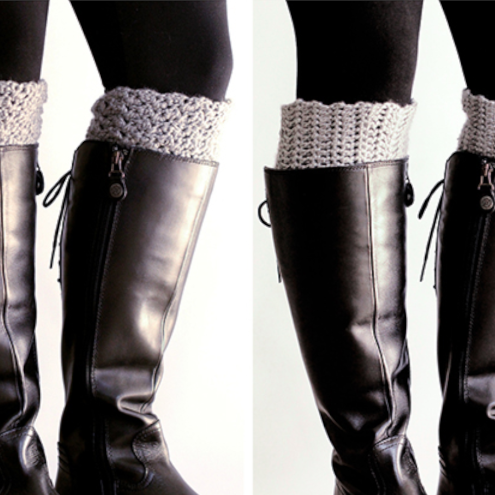 Reversible Boot Cuff Crochet Pattern I Love Stitches