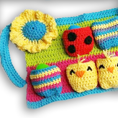 Most Egg-cellent Spring Egg Apron Crochet Pattern