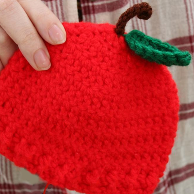 Preemie Newborn Apple Hat Crochet Pattern