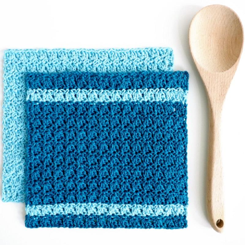 Primrose Dishcloth Crochet Pattern