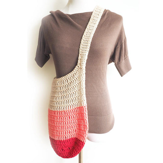 Color Block Boho Bag Crochet Pattern