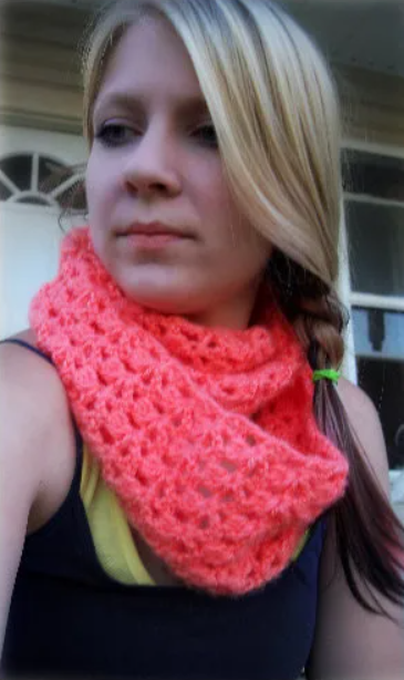 Lean on Me Infinity Scarf Crochet Pattern