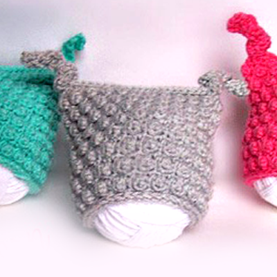 Newborn Double Knot Beanie Crochet Pattern