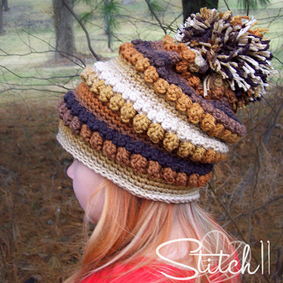 Rustic Love Slouch Crochet Pattern