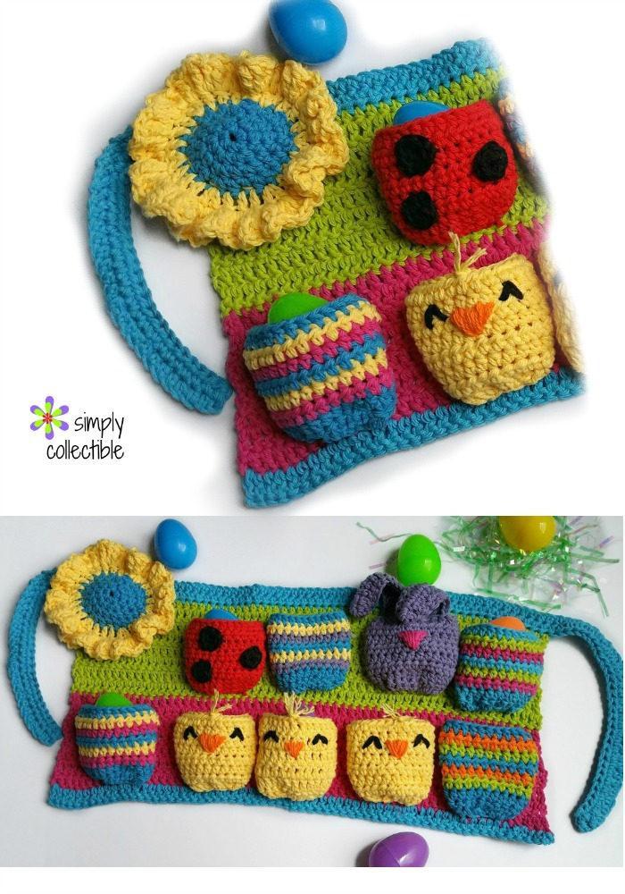 Most Egg-cellent Spring Egg Apron Crochet Pattern