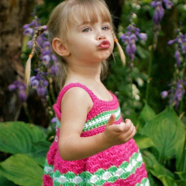 Garden Party Dress Crochet Pattern – I Love Stitches