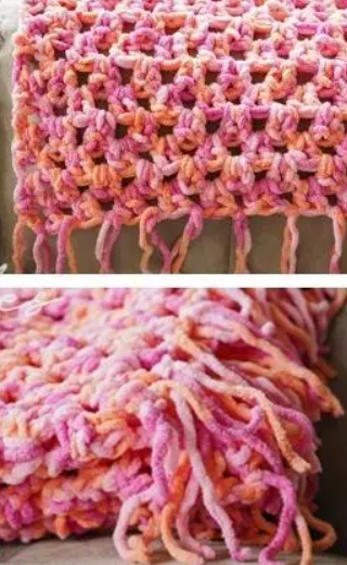 Easy Cozy Crochet Blanket Crochet Pattern