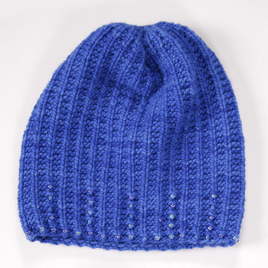 Knitted Beaded Hat Class