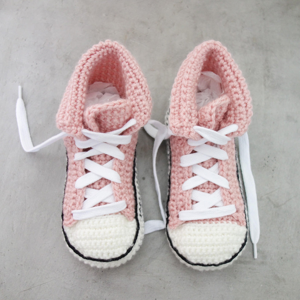 Classic Sneaker Slippers Crochet Class