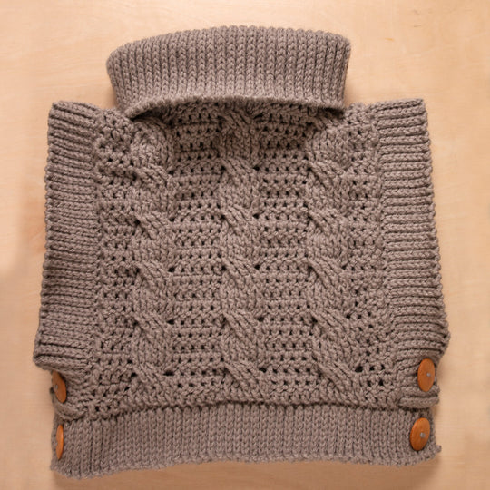 Cowl Pullover Crochet Class