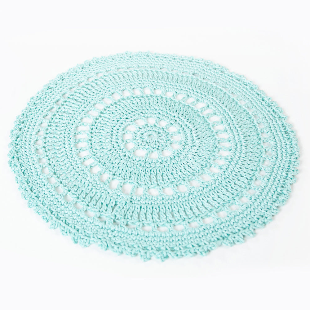 Table Placemat and Coaster Set Crochet Class