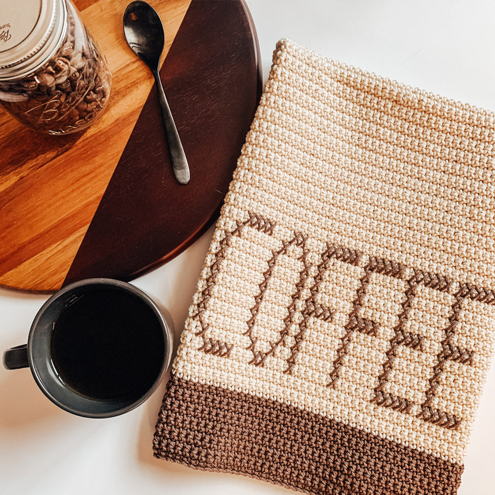 Coffee & Tea Towel Crochet Class