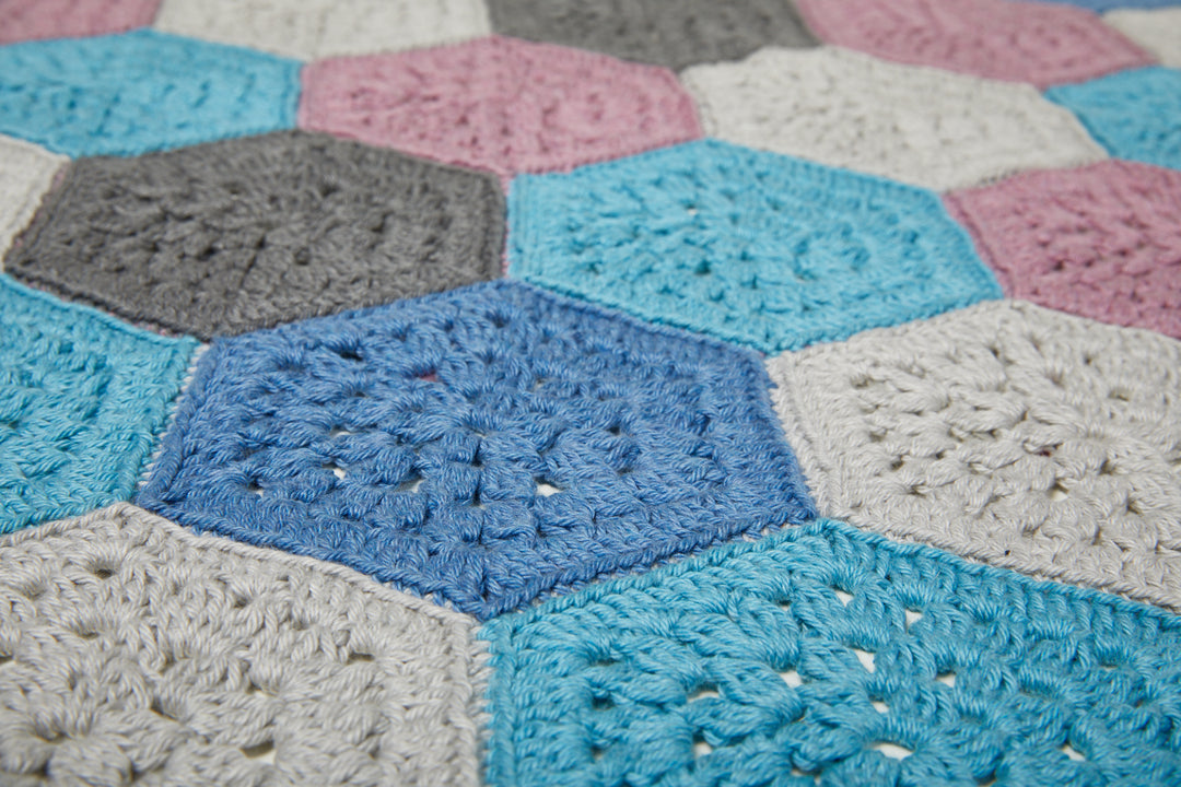 Hexagon Blanket Crochet Class