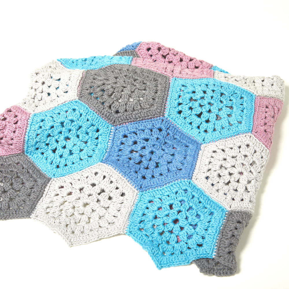 Hexagon Blanket Crochet Class