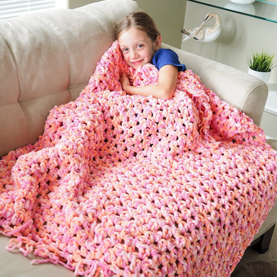 Easy Cozy Crochet Blanket Crochet Pattern