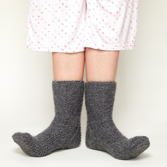 Cozy House Socks Knit Class