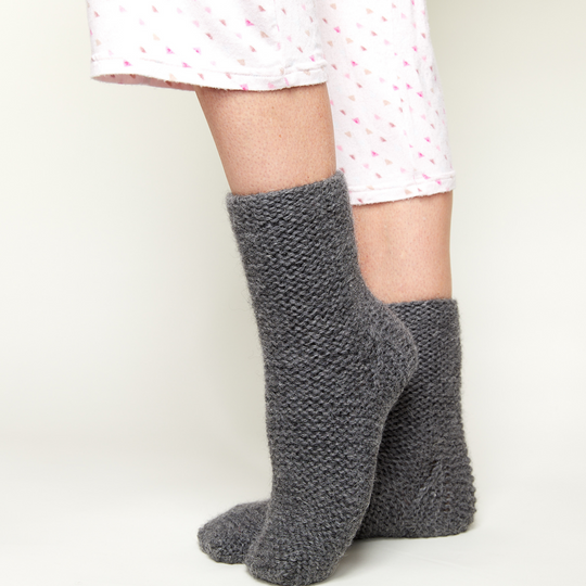 Cozy House Socks Knit Class
