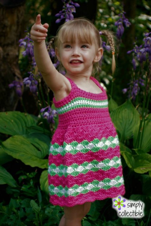 crochet party dress pattern size inclusive crochet dress pattern Namaste & Crochet Makers