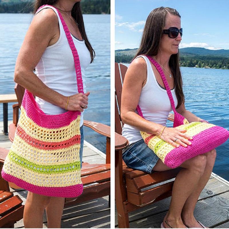 Beach Tote Bag Crochet Pattern – I Love Stitches