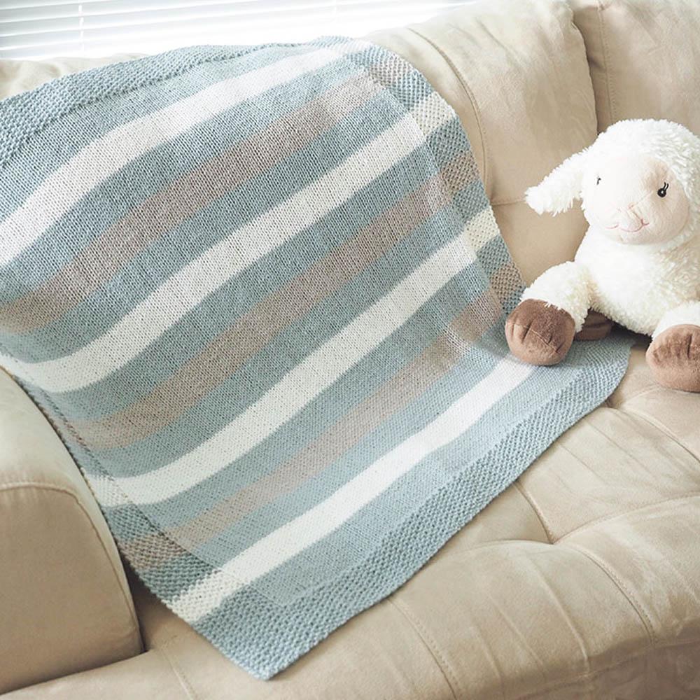 Throw Blanket Knitting Pattern Aran Baby Blanket Pattern Crib