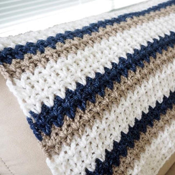 Easy 'Done in a Day' Baby Blanket Crochet Pattern & Video Tutorial