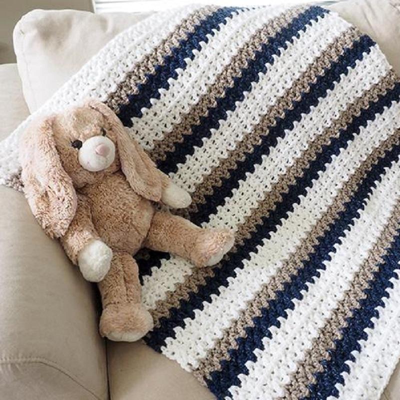 Crochet Blanket Patterns Best Baby Boy Blankets Crochet Pattern