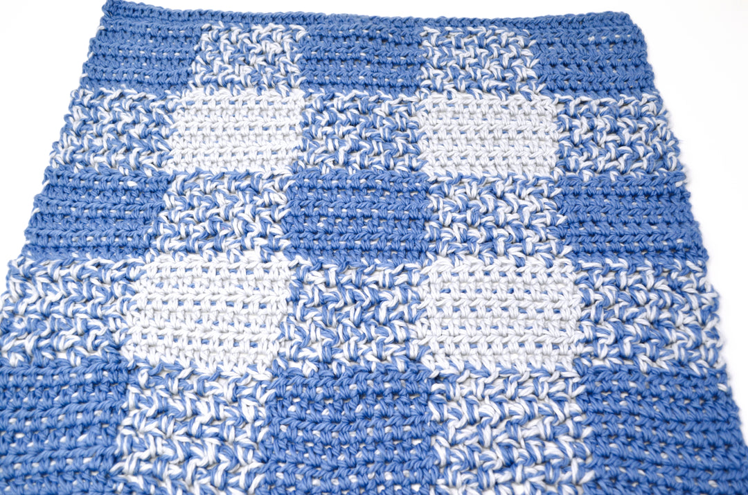 Gingham Blanket Crochet Class