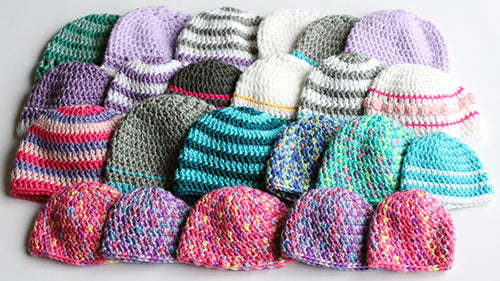 Crochet-For-A-Cause Beanie Crochet Pattern
