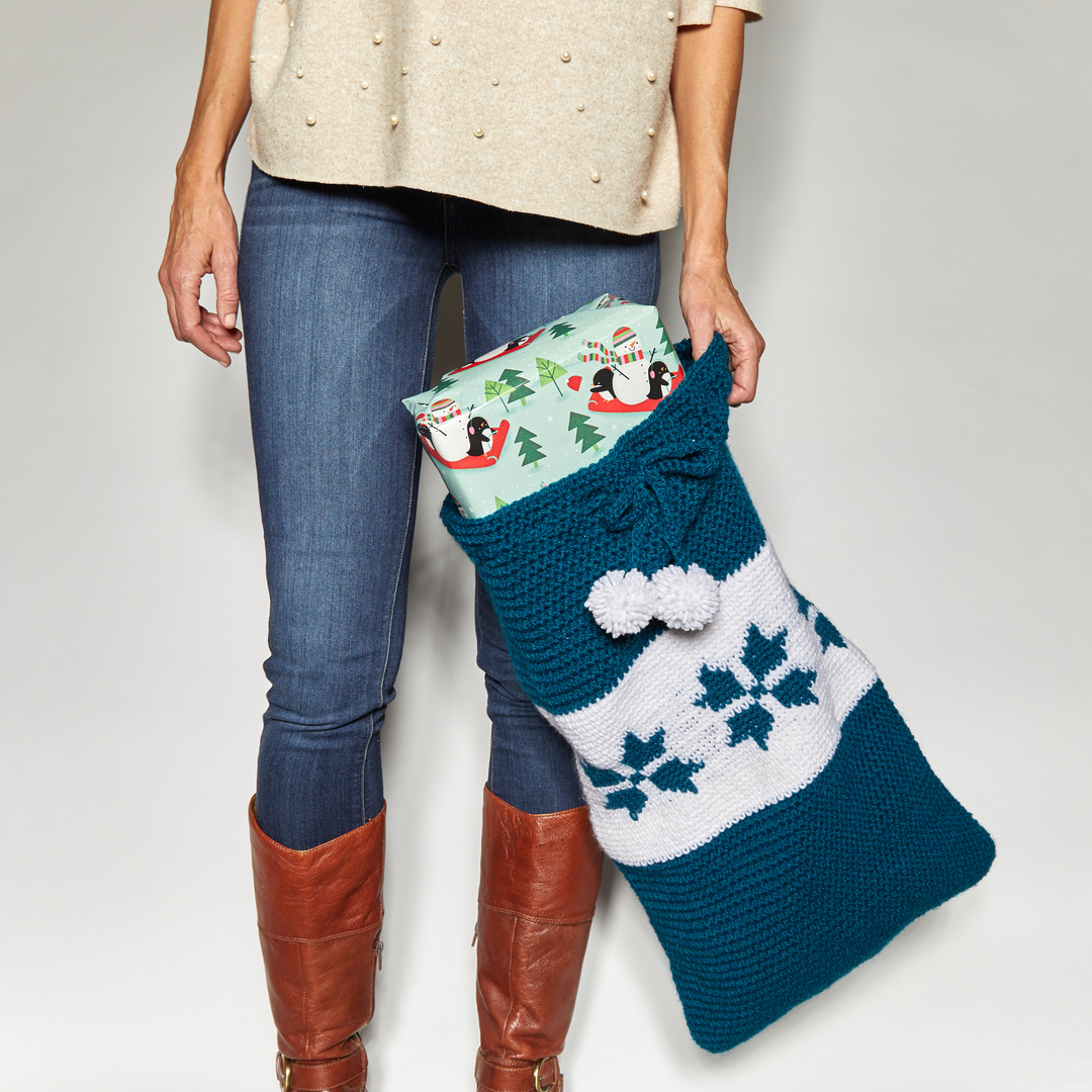 Holiday Christmas Bag Crochet Class