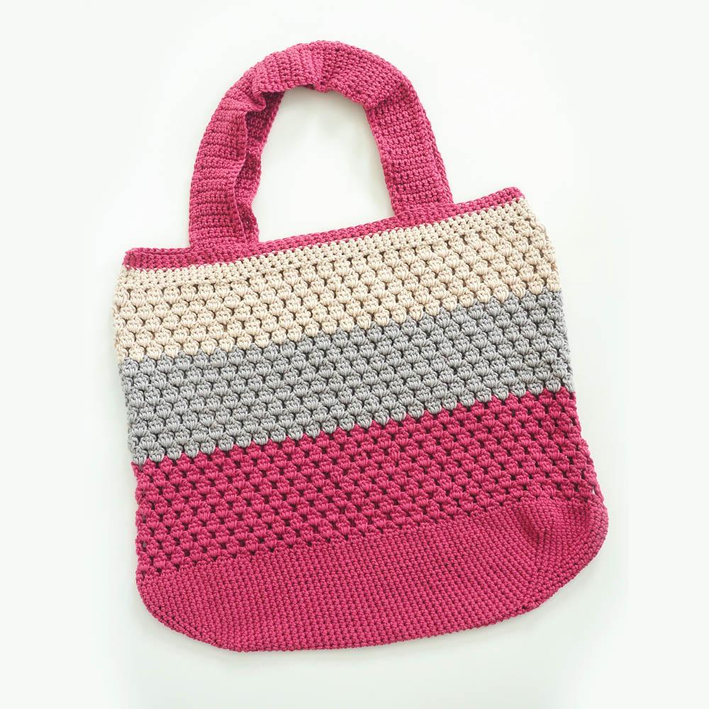 Cluster Stitch Market Bag Crochet Pattern