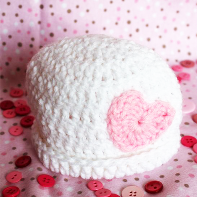 Preemie Newborn Kaylee Hat Crochet Pattern