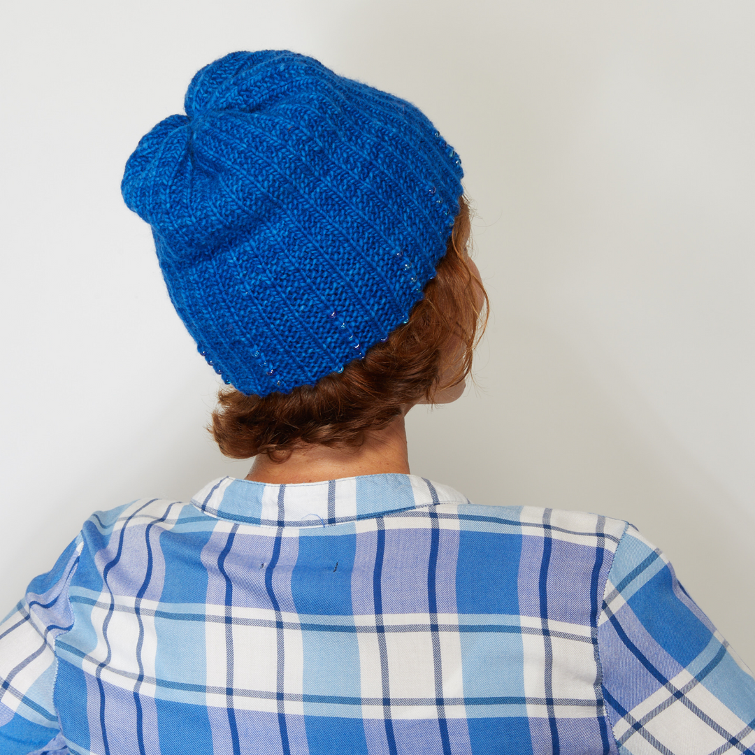 Knitted Beaded Hat Class