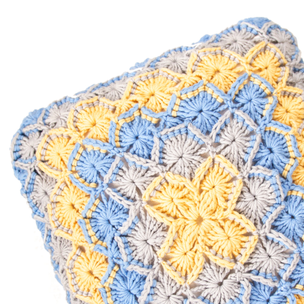 Bavarian Square Pillow Crochet Class