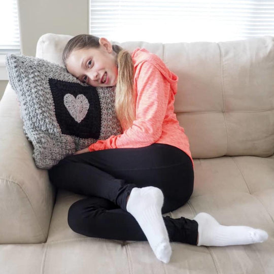 Aligned Cobble Stitch Pillow Crochet Pattern