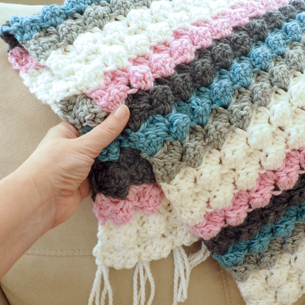 Baby Bumps Blanket Crochet Pattern